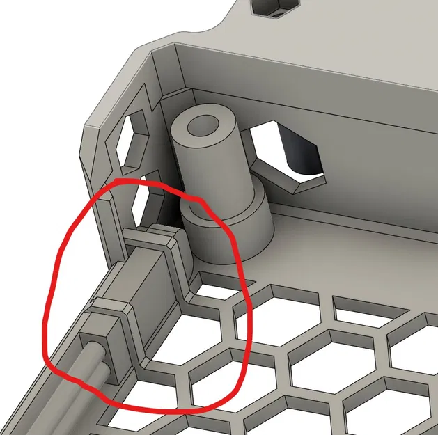 Nắp che bộ điều khiển bàn nhiệt Prusa XL cải tiến - ĐÃ CẬP NHẬT V2 - Image 4