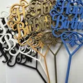 Mẫu in 3D Happy Birthday Cake Topper trang trí bánh kem sinh nhật - Thumbnail 1