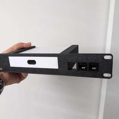 [RE-REMIX] Ngàm gắn Rack 10 inch cho UniFi UXG Max | UCG-Ultra | UCG-Max | 3 Keystones