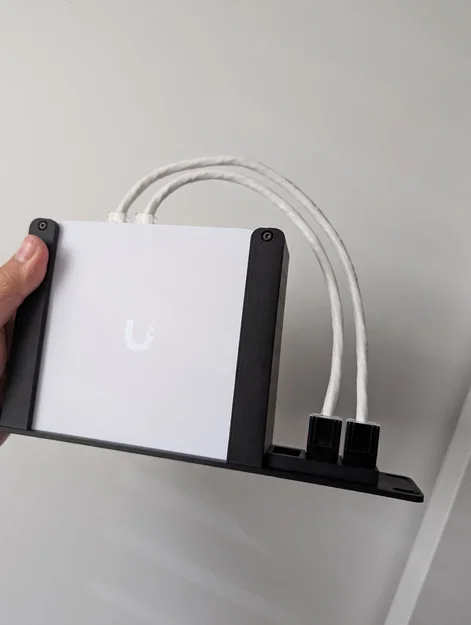 [RE-REMIX] Ngàm gắn Rack 10 inch cho UniFi UXG Max | UCG-Ultra | UCG-Max | 3 Keystones - Image 2