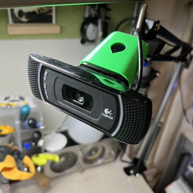 Ngàm gắn Logitech C910 chuẩn GoPro (Bản Remix cho dòng cũ) - Image 1