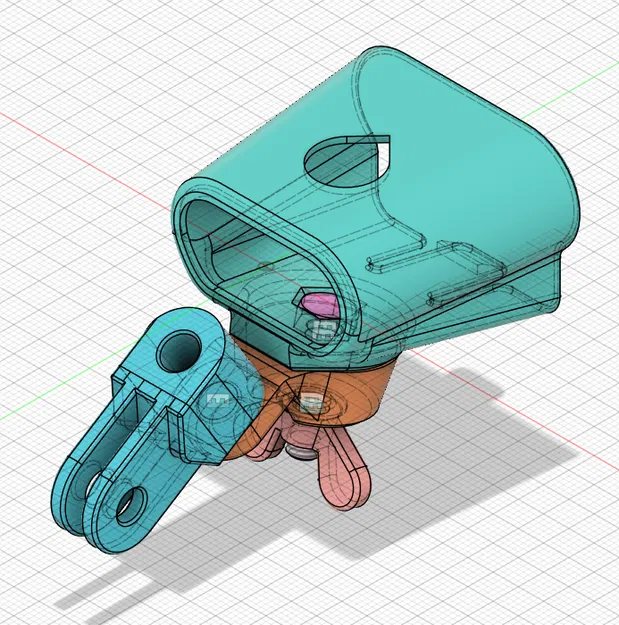 Ngàm gắn Logitech C910 chuẩn GoPro (Bản Remix cho dòng cũ) - Image 2