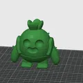 Spike từ Brawl Stars - Tượng Chibi (Fan Art) - Mô hình in 3D có thể tô màu - Thumbnail 1