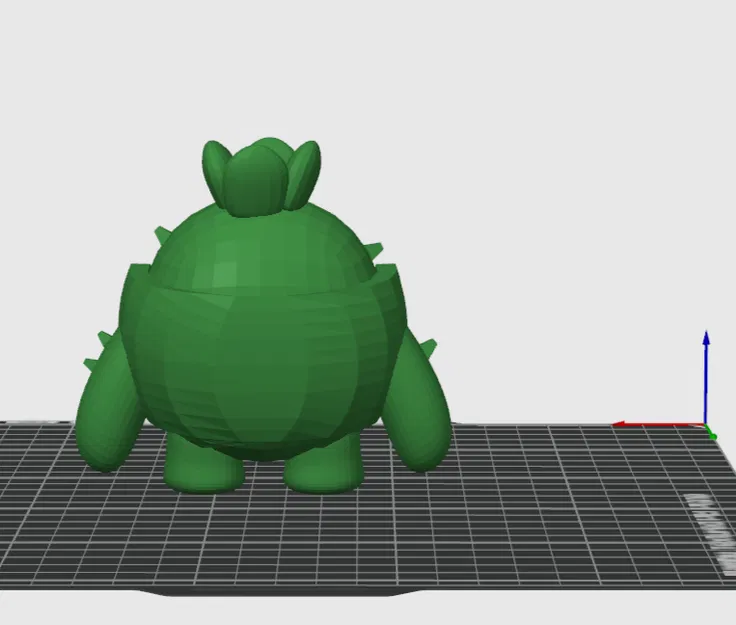 Spike từ Brawl Stars - Tượng Chibi (Fan Art) - Mô hình in 3D có thể tô màu - Image 2