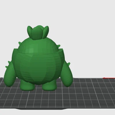 Spike từ Brawl Stars - Tượng Chibi (Fan Art) - Mô hình in 3D có thể tô màu