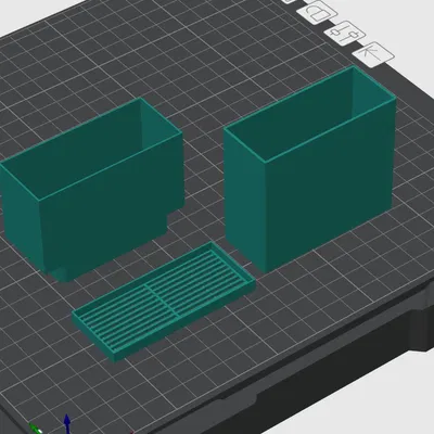 Bộ lọc than hoạt tính khử mùi nhựa ABS cho Qidi Q1 Pro