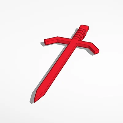 Mô hình thanh kiếm Mini Sword in 3D độc đáo