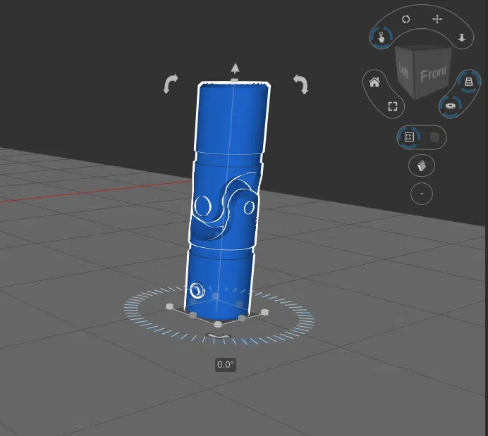 Khớp nối vạn năng (Simple Single U-Joint) cho trục truyền động - Image 1