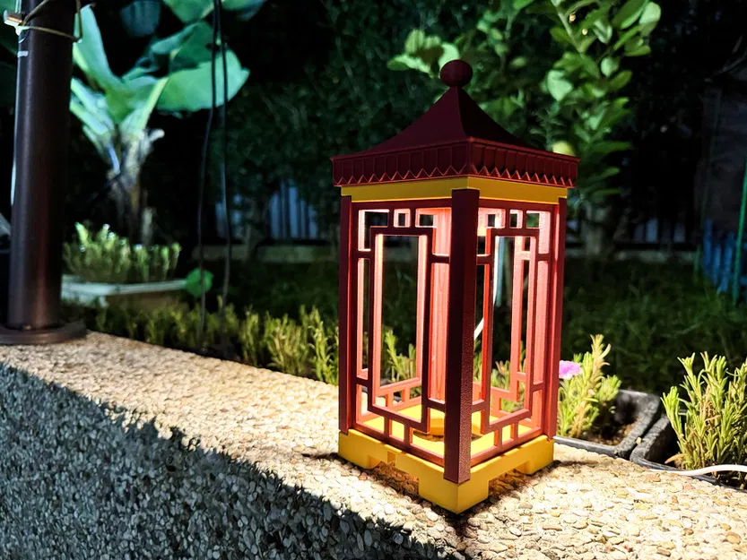 Đèn Oriental Lamp - Đa năng với kiểu để bàn hoặc treo tường - Image 1