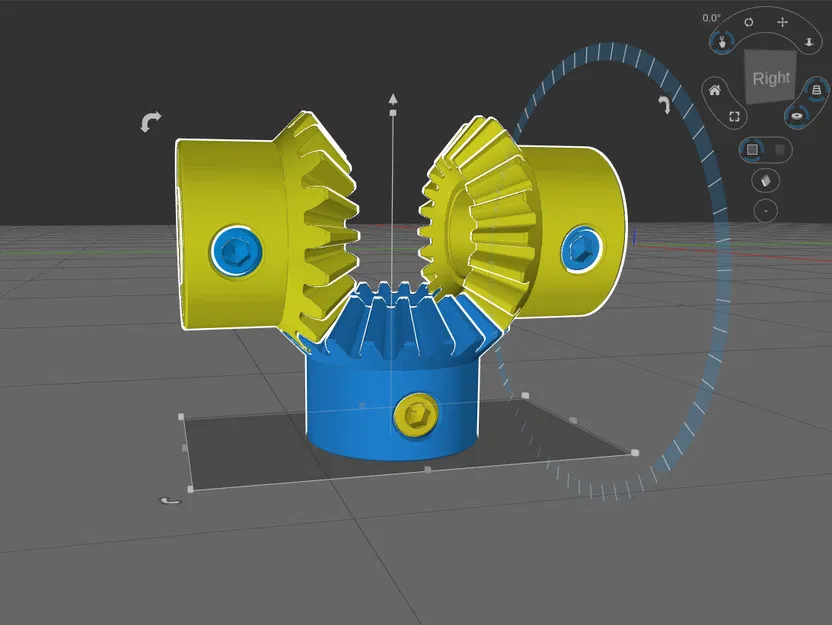 Bánh răng côn 90° hệ mét (Metric Miter Gears 90°) - Image 1