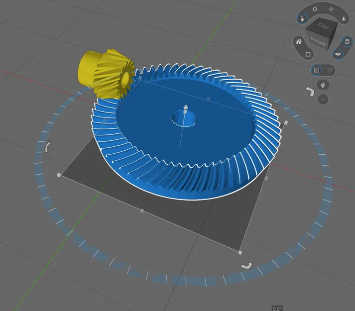 Bộ bánh răng vành chậu và bánh răng quả dứa hệ mét (Metric Ring and Pinion Gear Set) - Image 1