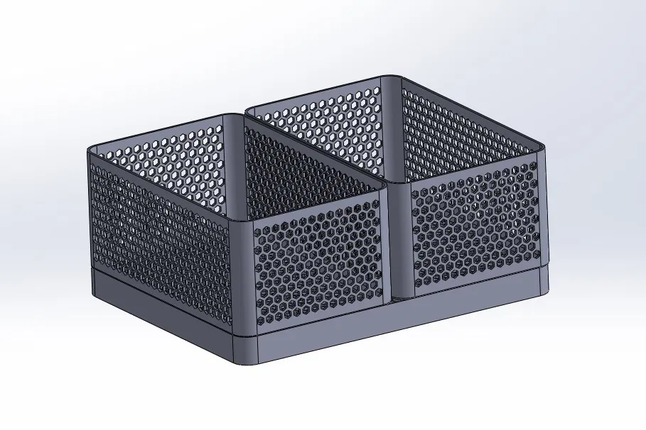 Rổ lọc (Basket strainer) hai ngăn tiện dụng - Image 2