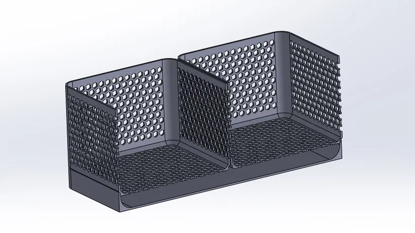 Rổ lọc (Basket strainer) hai ngăn tiện dụng - Image 3