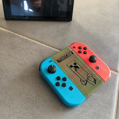 Ốp lưng Joy-Con chủ đề Minecraft cho Nintendo Switch (In 3D)