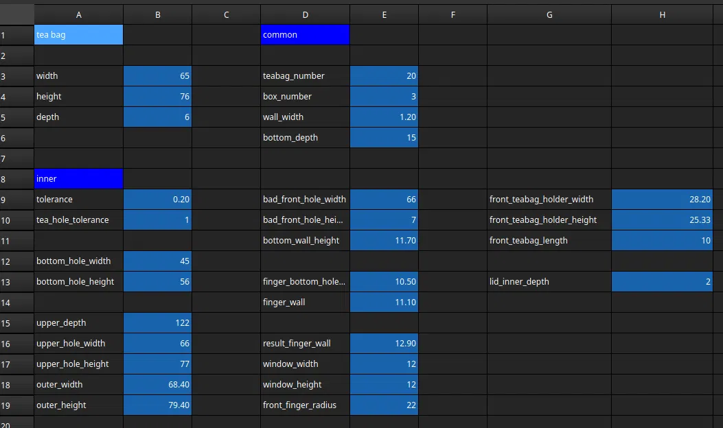Khay đựng túi trà (parametric), dụng cụ lấy trà tiện lợi - Image 4