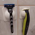 Giá treo dao cạo râu OneBlade và Mach3 gắn tường tiện lợi - Thumbnail 1