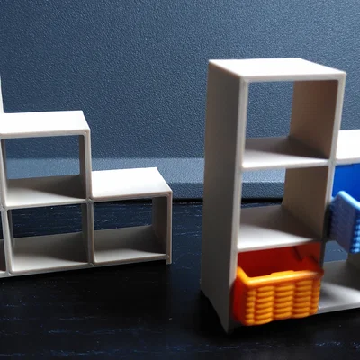 Kệ đựng đồ Playmobil - Dùng cho tủ IKEA Trofast