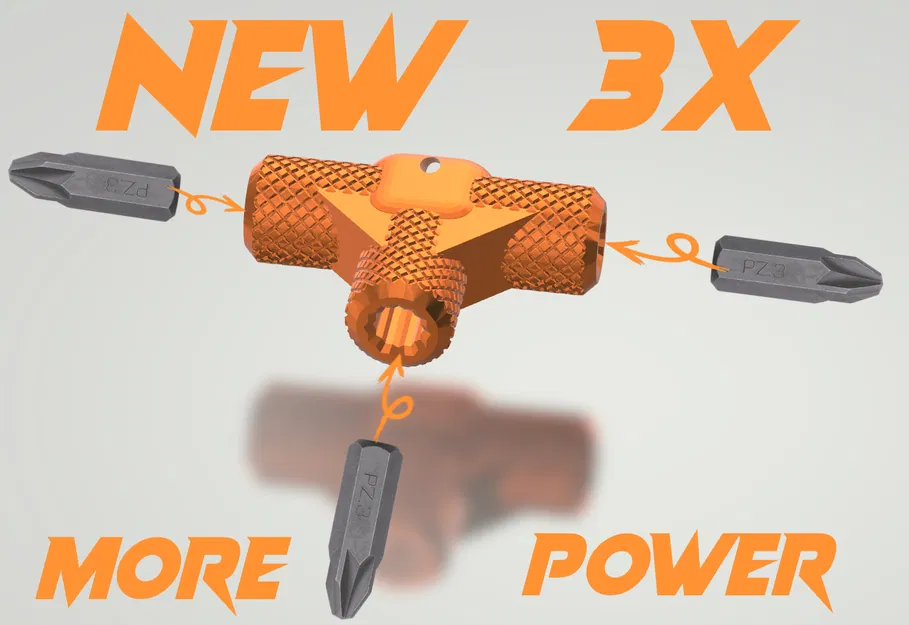 Mini BIT-TOOL kèm giá giữ 3 đầu bit - Image 1