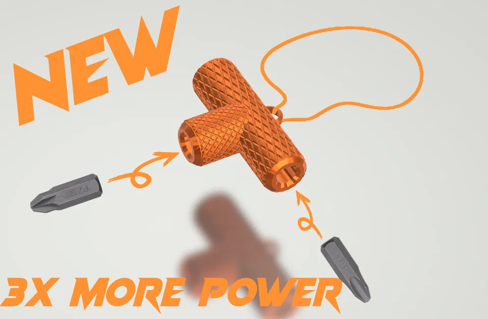 Mini BIT-TOOL kèm giá giữ 3 đầu bit - Image 4