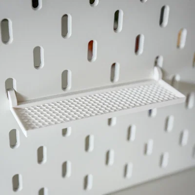 Kệ IKEA SKADIS với họa tiết tổ ong độc đáo