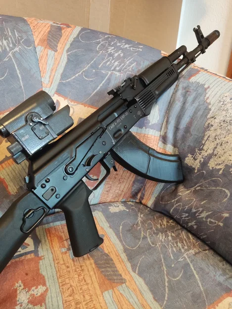 Băng đạn AKM AK-47 10/30 viên V2 (Tương thích lò xo AR-15) - Image 1