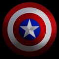 Mô hình khiên Captain America 3D - Thiết kế chuẩn phim cho Cosplay - Thumbnail 5
