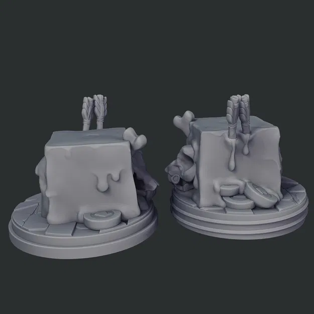 Gelatinous Cube - Vệ binh bảo vệ xúc xắc độc đáo - Image 4