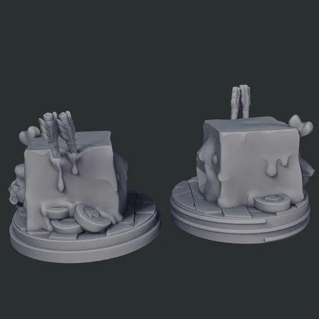 Gelatinous Cube - Vệ binh bảo vệ xúc xắc độc đáo - Image 6