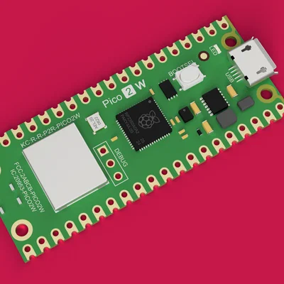 Mô hình tham chiếu CAD cho Raspberry Pi Pico 2W