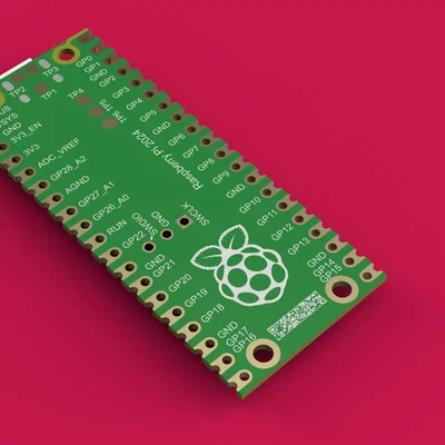 Mô hình tham chiếu CAD cho Raspberry Pi Pico 2W
