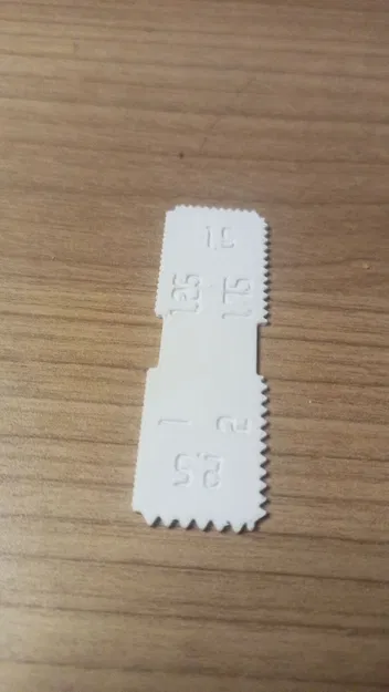 Dưỡng đo bước ren hệ mét thông dụng từ 1 đến 2.5 - Image 3