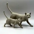 Mô hình Mèo con Chân thực (Realistic Cat / Kitten) - Thumbnail 1