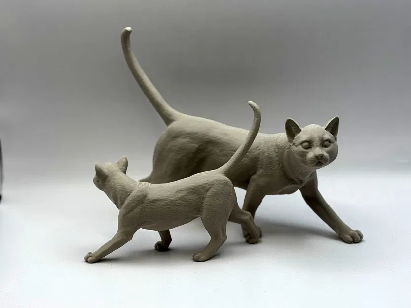 Mô hình Mèo con Chân thực (Realistic Cat / Kitten) - Image 2