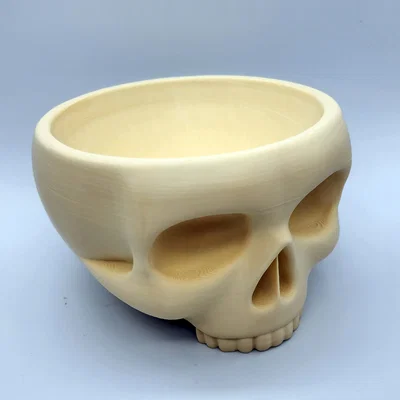 Skull Bowl - Khay đựng đồ hình đầu lâu trang trí 3D ấn tượng