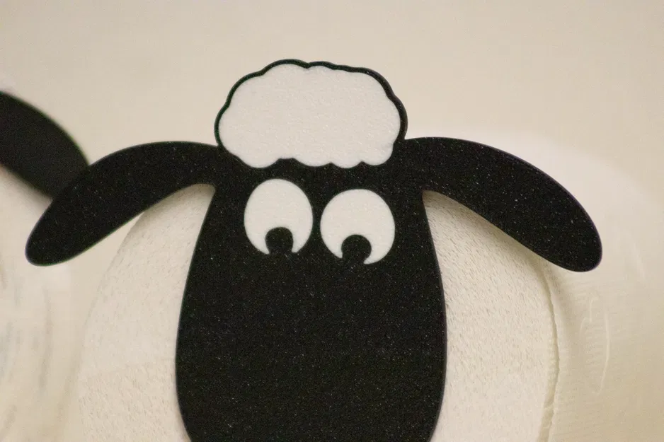 Giá đỡ giấy vệ sinh hình chú cừu 3D - Klopapier Schaf đáng yêu - Image 2