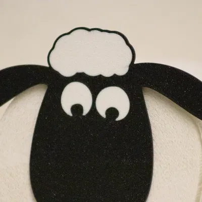 Giá đỡ giấy vệ sinh hình chú cừu 3D - Klopapier Schaf đáng yêu