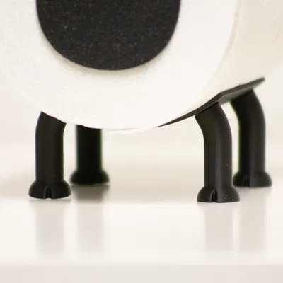 Giá đỡ giấy vệ sinh hình chú cừu 3D - Klopapier Schaf đáng yêu