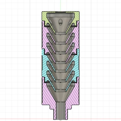 Ống giảm thanh (Silencer) cho Airsoft 2.0