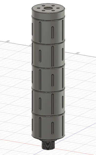 Ống giảm thanh (Silencer) cho Airsoft 2.0 - Image 3