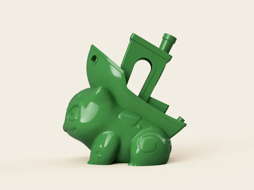 Mô hình 3D Bulbabenchy - Sự kết hợp độc đáo giữa Bulbasaur và Benchy - Image 3