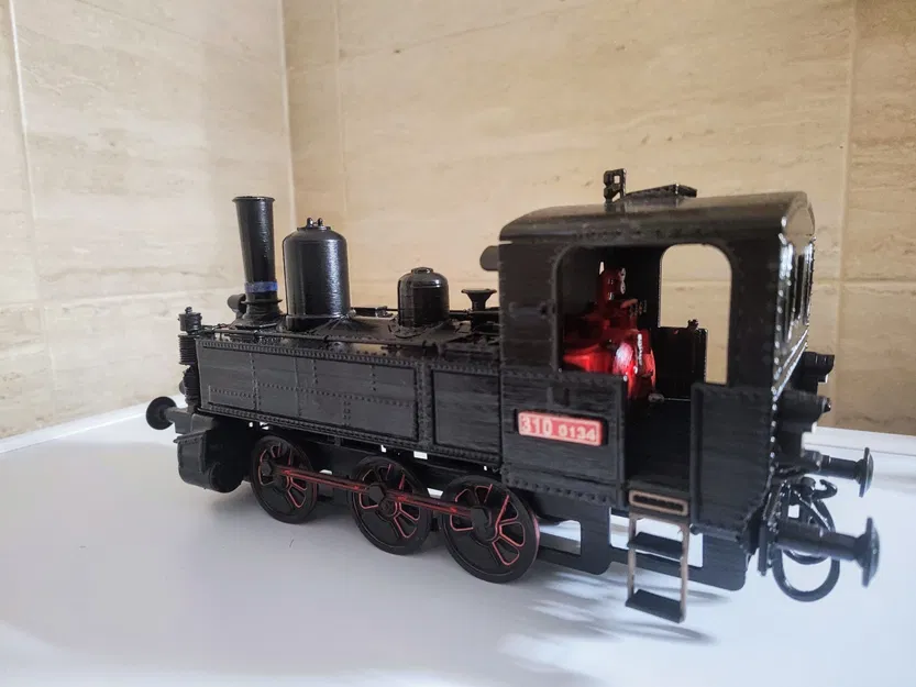 Đầu máy hơi nước 310.0134 (KAFEMLEJNEK / BABIČKA) [Tỷ lệ 1:25] - Image 7