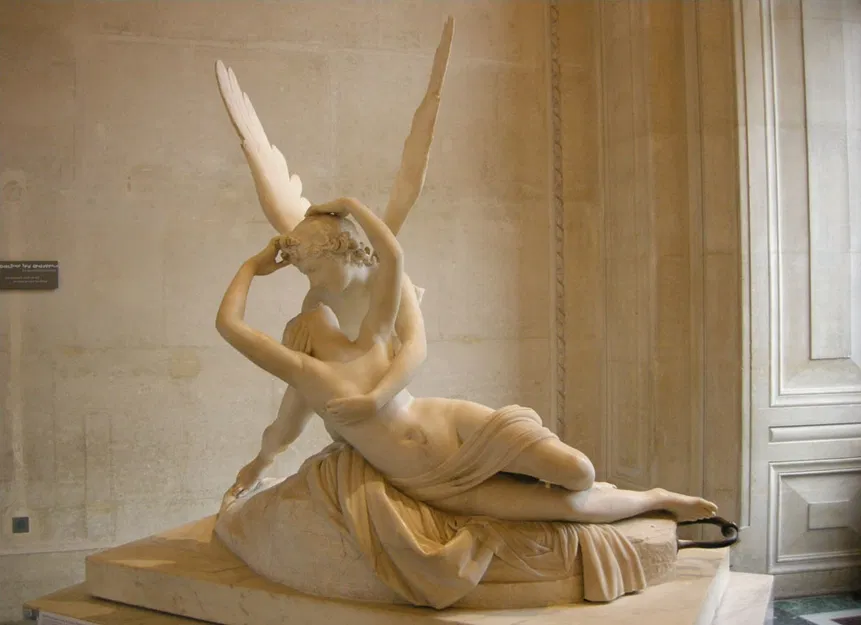 Amor & Psyche (Tượng điêu khắc nổi tiếng của A. Canova) - Image 1