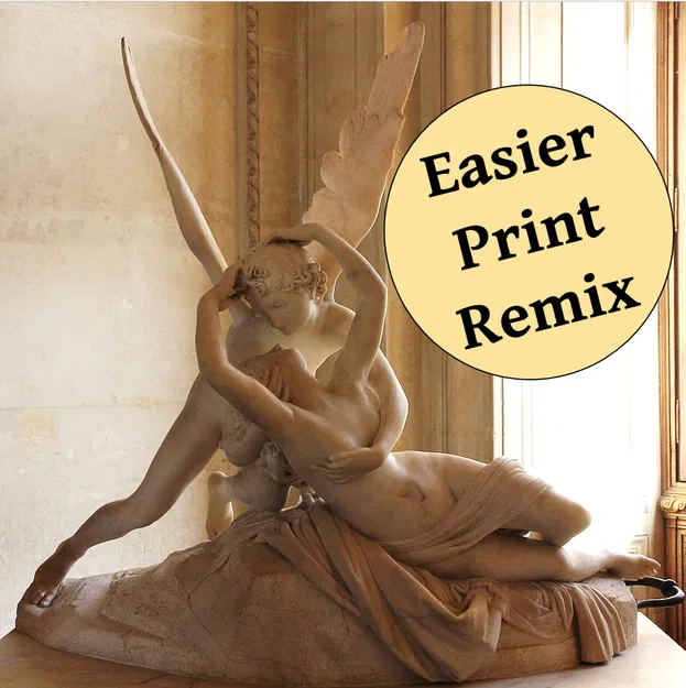 Amor & Psyche - Phiên bản tối ưu hóa cho in 3D - Image 1