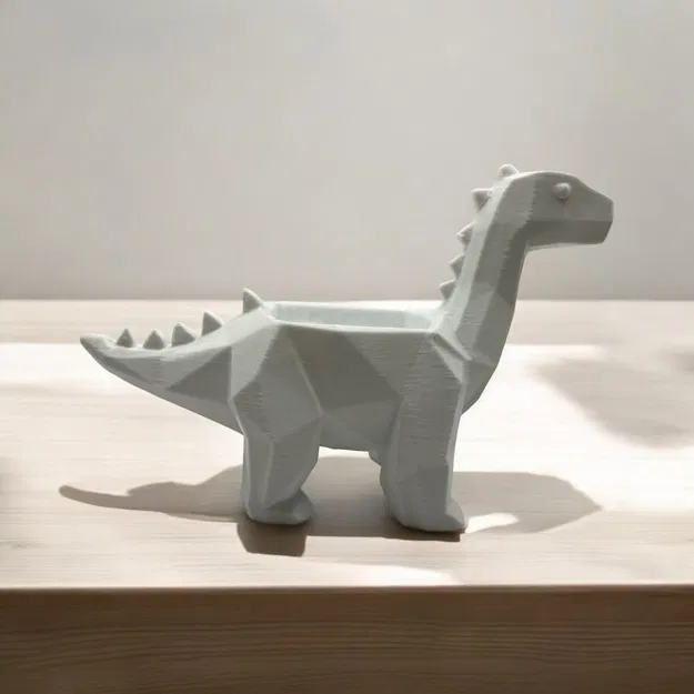 Chậu cây hình Khủng long – Bình hoa phong cách cho không gian sống - Image 2