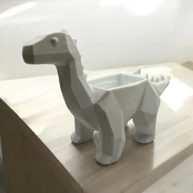 Chậu cây hình Khủng long – Bình hoa phong cách cho không gian sống - Image 3