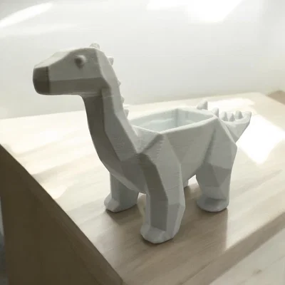 Chậu cây hình Khủng long – Bình hoa phong cách cho không gian sống