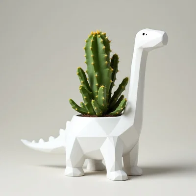 Dino Pot & Vase – Mẫu chậu cây và bình hoa trang trí độc đáo