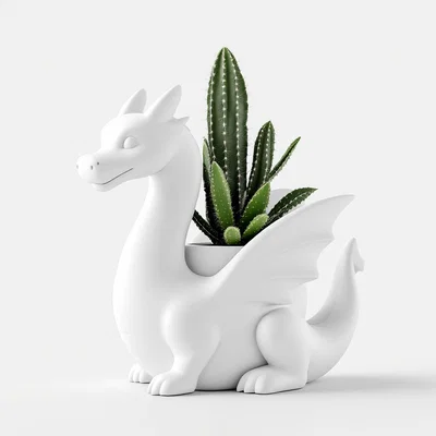 Chậu Cây Khủng Long Trang Trí – Lựa chọn hoàn hảo cho sen đá