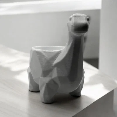 Chậu hoa khủng long phong cách hiện đại – Điểm nhấn hoàn hảo cho không gian xanh