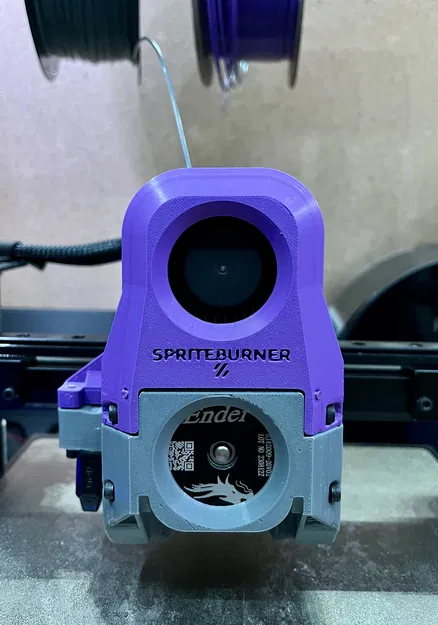 Bộ làm mát Spriteburner V6 cho đầu in Creality Sprite (5015 Fan) - Image 4